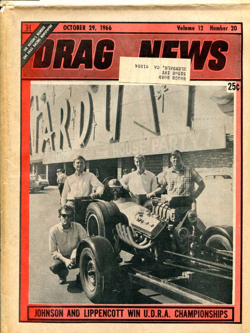 DRAG RAGS OF JUL.-DEC. 1966: FAILING NEWSPAPERS, PIONEERING 